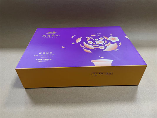 Cajas de regalo cosméticas de papel brillante FSC Cajas de regalo de cartón personalizadas