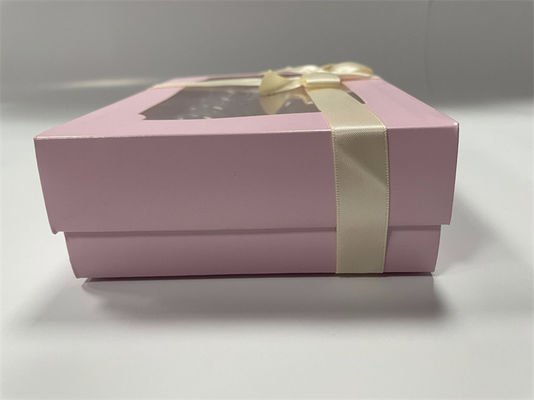 Embalaje de cartón 6 Macaron Con cierre magnético Caja de regalo Macaron