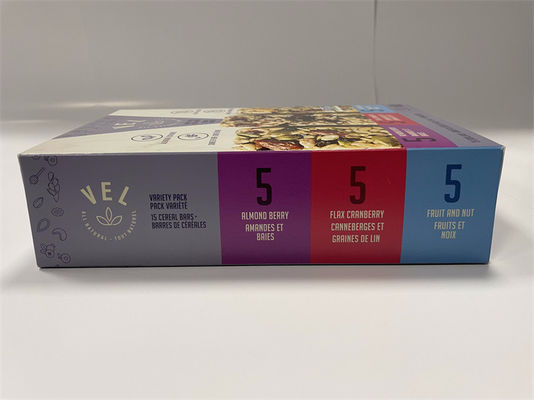 Cajas de productos impresos a medida de offset Caja de embalaje de papel grueso rectangular