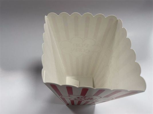 Envases de papel de seguridad para microondas Envases de papel rectangulares