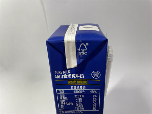 Caja de embalaje de alimentos líquidos de 100 micras potable personalizada