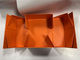 Caja de papel plegable naranja CMYK Rectangular Caja de cartón con tapa