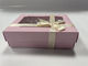 Embalaje de cartón 6 Macaron Con cierre magnético Caja de regalo Macaron